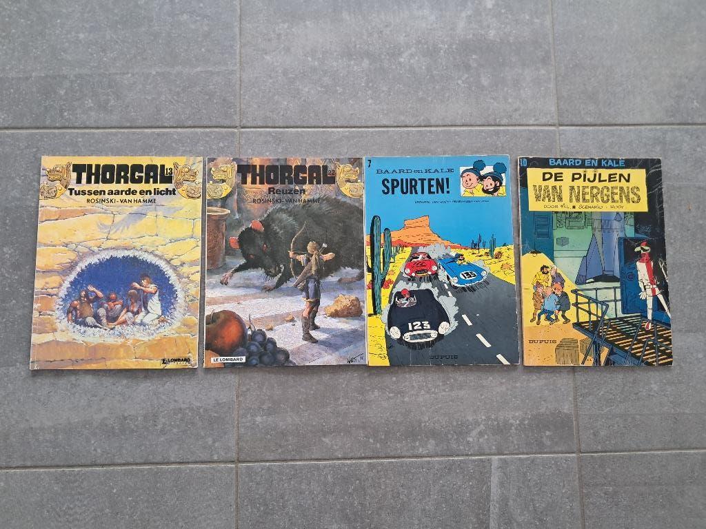 Thorgal 13-22 / Baard en Kale 7-10, Boeken, Meerdere stripboeken, Ophalen of Verzenden, Gelezen