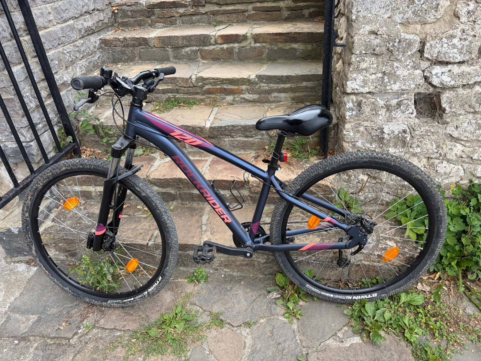 Véo femme taille M rockrider ST 120, Fietsen en Brommers, Ophalen, Zo goed als nieuw