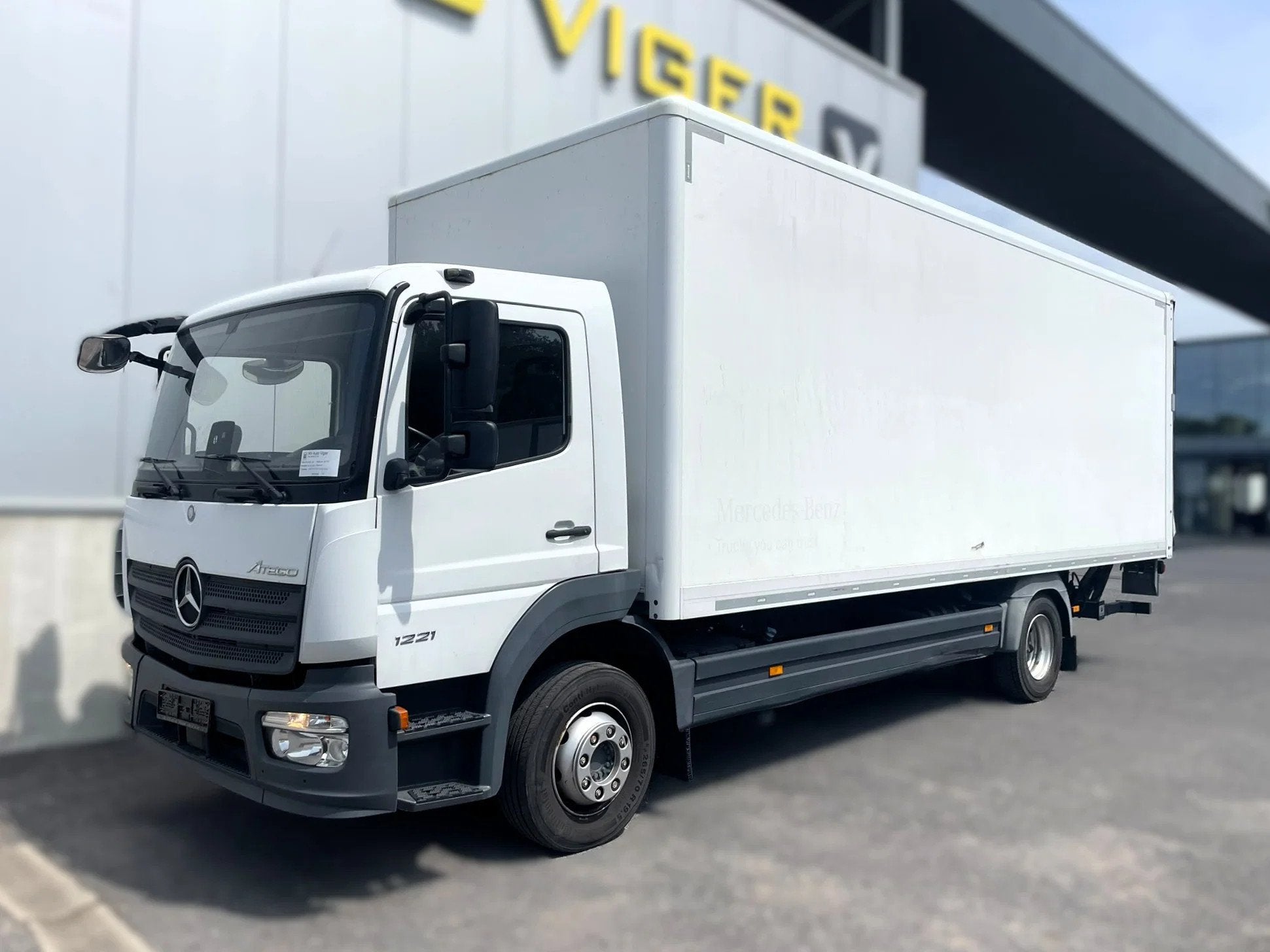 Mercedes-Benz Atego 1221 *Airco*Luchtvering A verstelbaar*Cr, Automaat, Wit, Mercedes-Benz, Bedrijf