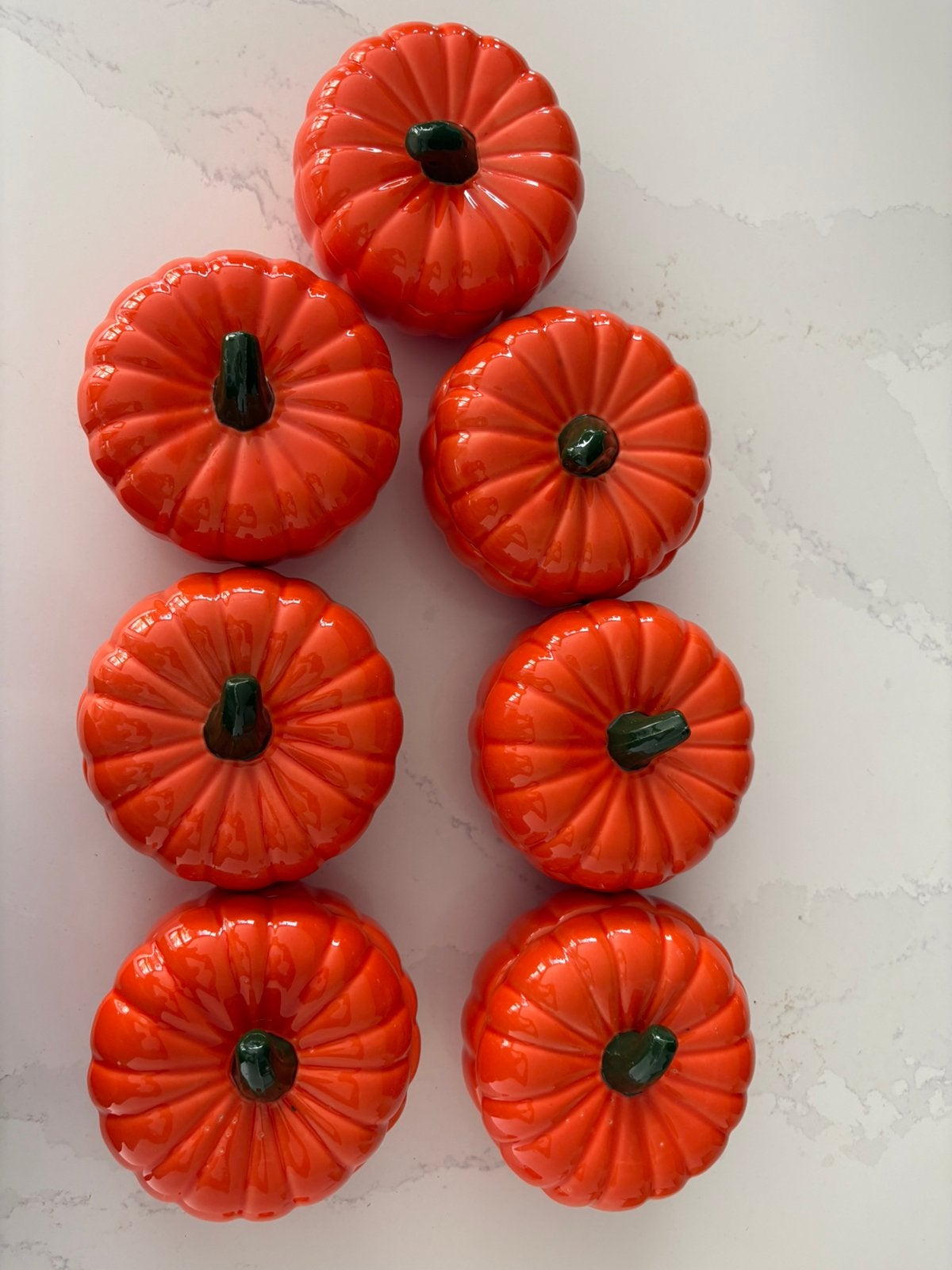 Pompoen schaaltjes, Verzamelen, Ophalen