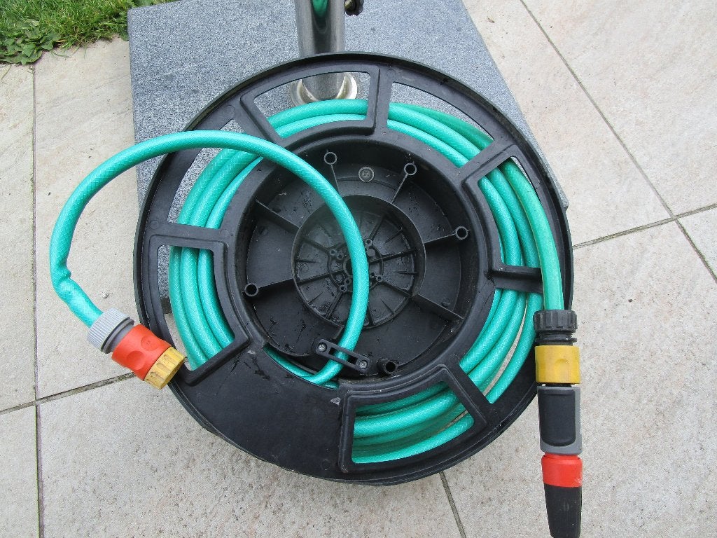 tuinslang 20m met sproeier en koppeling, Tuin en Terras, Ophalen, Gebruikt, Tuinslang