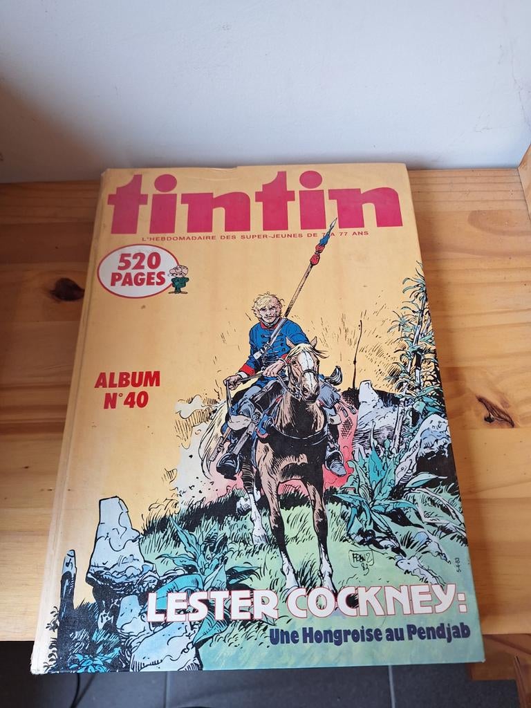 Tintin : Lester cockney, Eén stripboek, Ophalen, Gelezen
