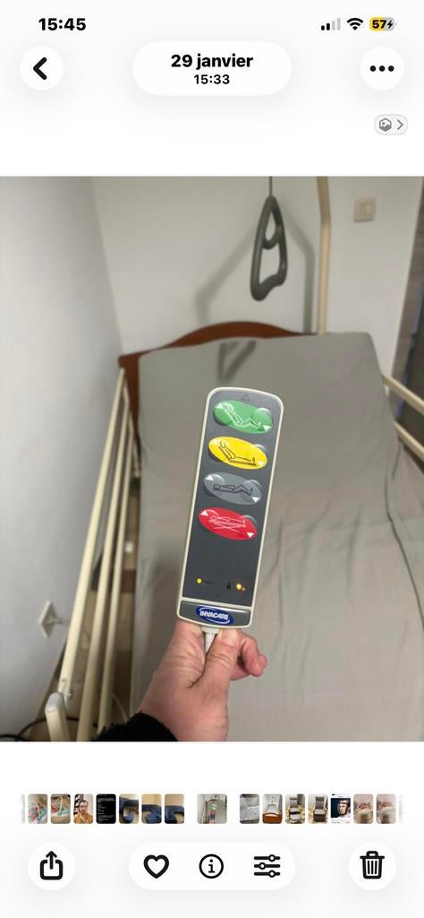 Lit électrique, Divers, Enlèvement, Utilisé