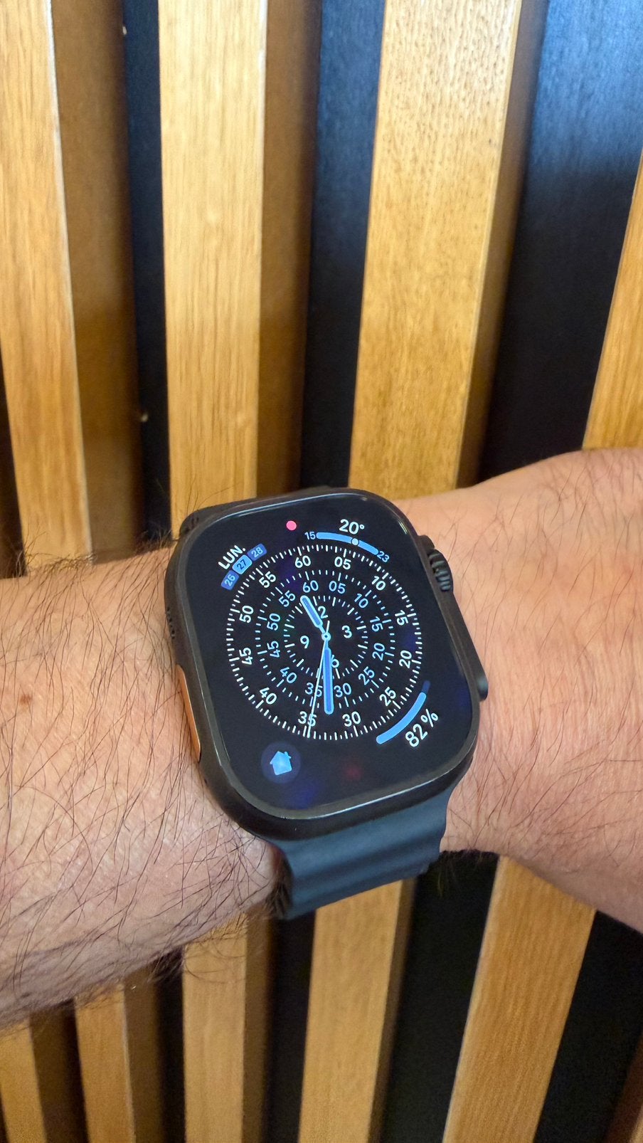 Apple watch ultra serie 2 Black, Bijoux, Sacs & Beauté, Enlèvement, Comme neuf