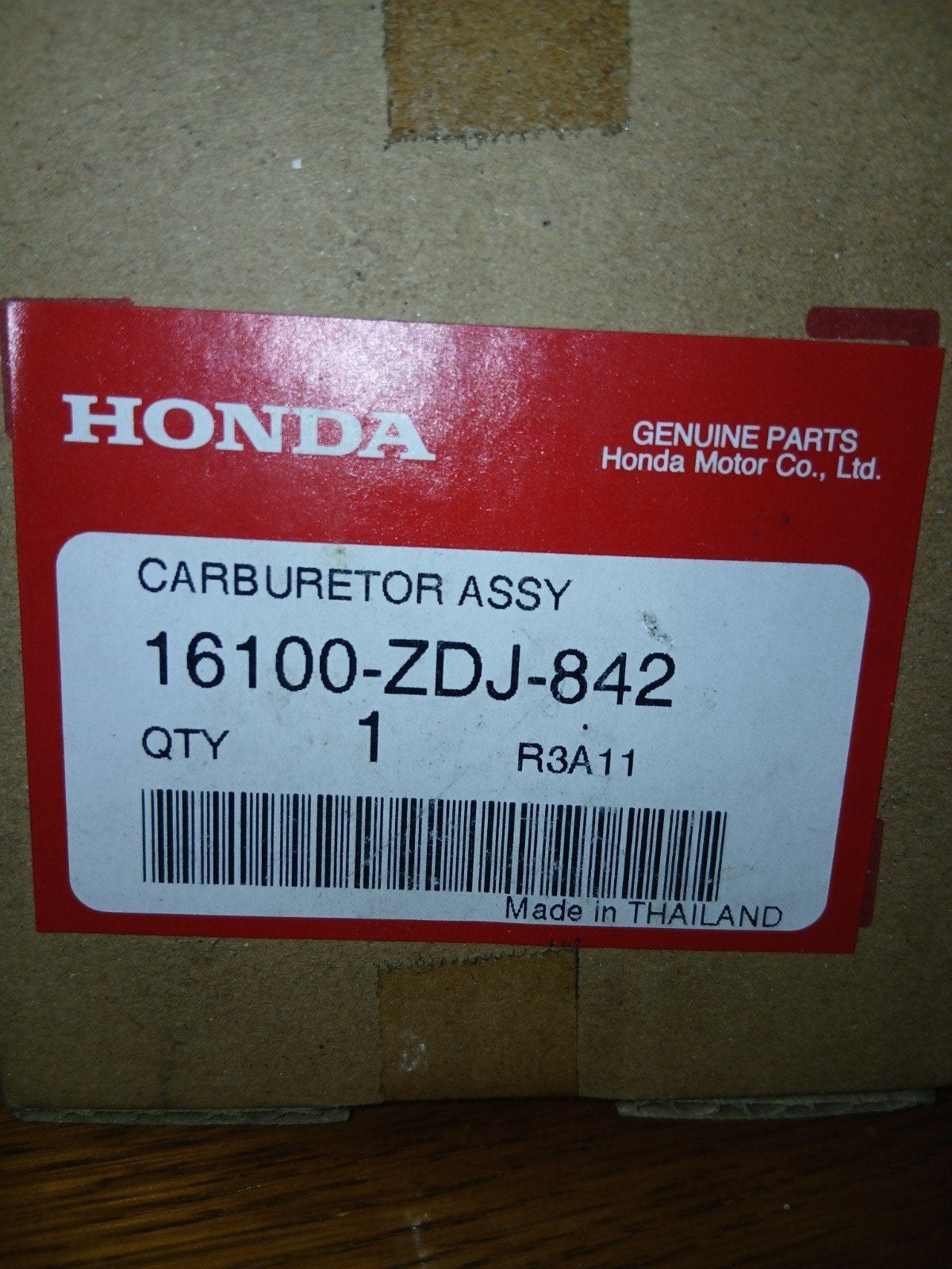 2x walbro honda 16100-zdj-842 carbu, Enlèvement