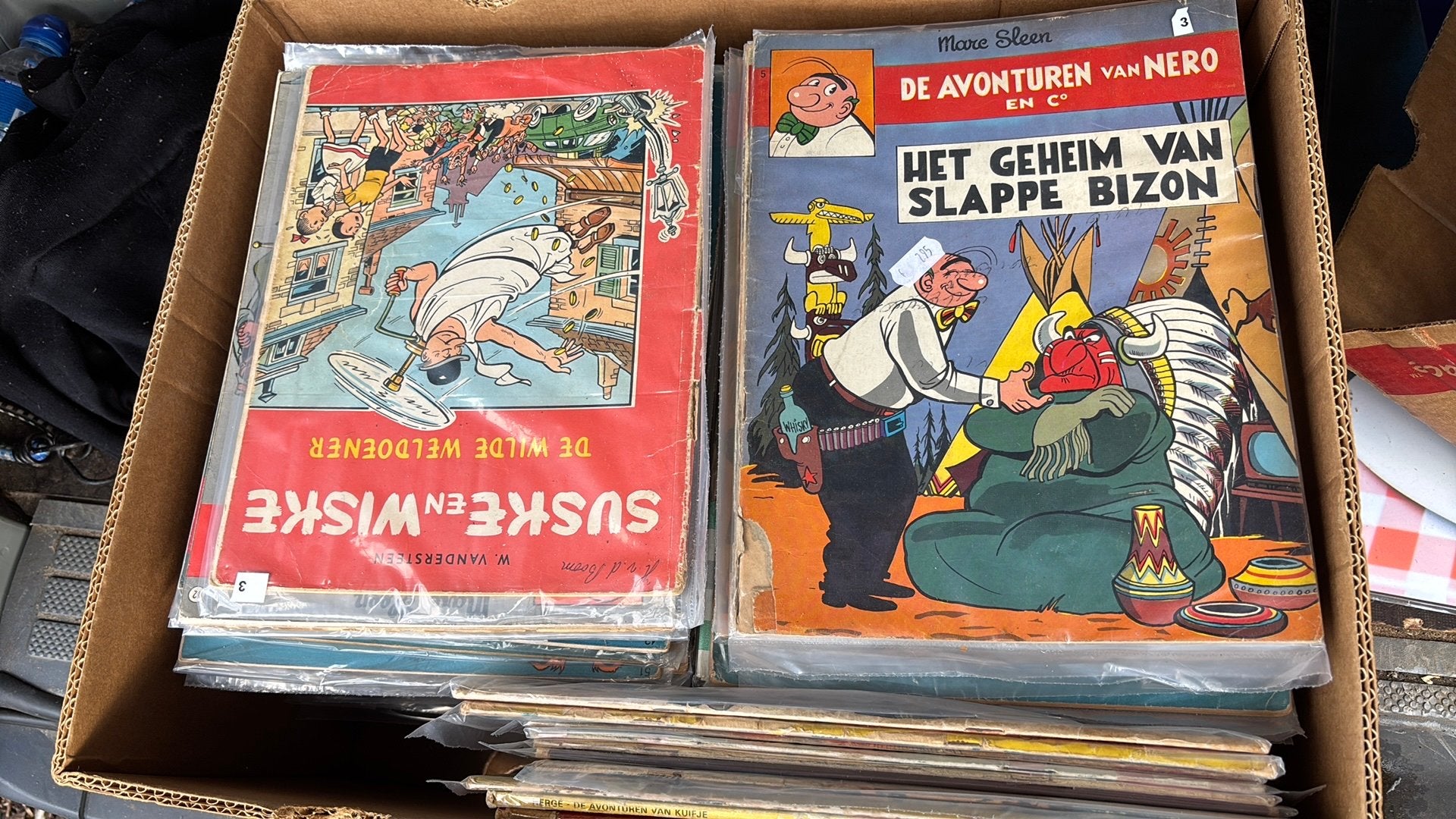 Doos stripsboeken, Boeken, Ophalen, Zo goed als nieuw