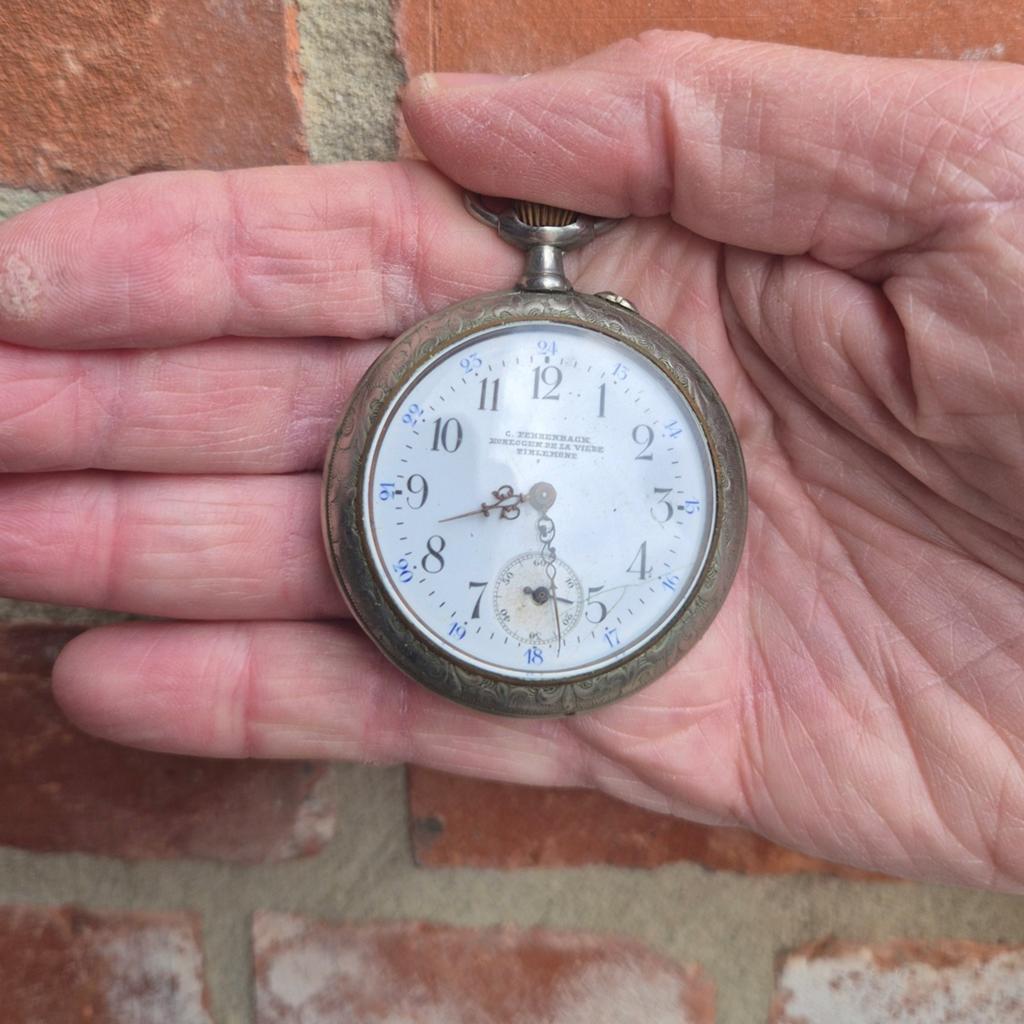Zakhorloge gemaakt in Tienen, Ophalen, Zilver, Zakhorloge