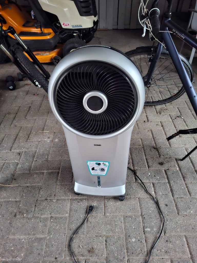 DOMO luchtkoeler, Enlèvement, Ventilateur avec télécommande, Utilisé, Ventilateur tour