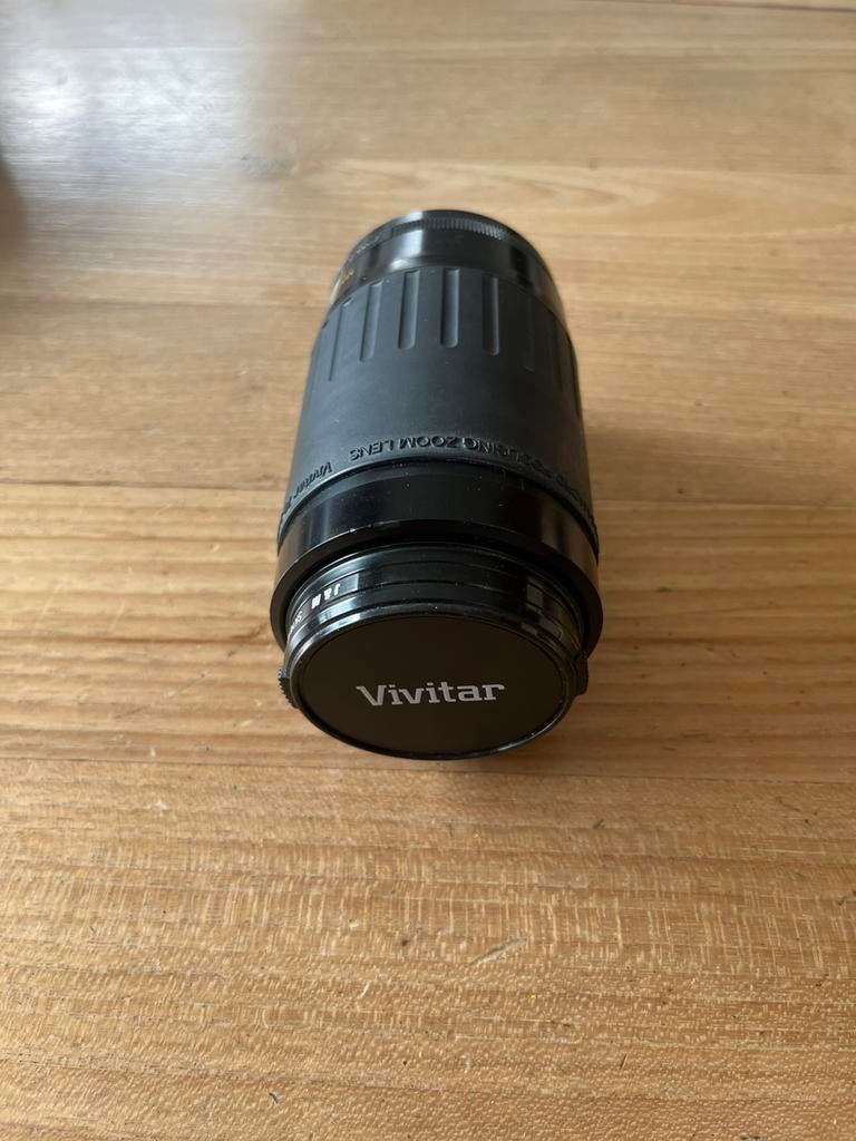 Vivitar 70-300mm 1:4 2-5.8 Macro Focusing Zoom Lens + UV, Audio, Tv en Foto, Ophalen of Verzenden, Gebruikt