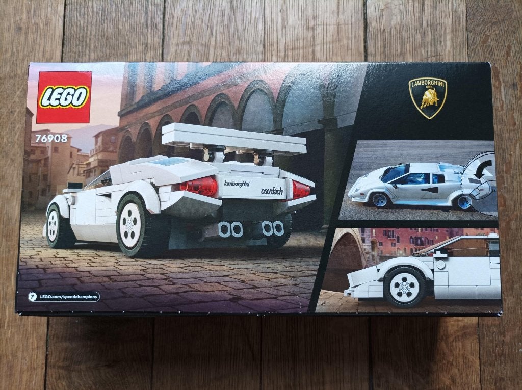 Lego 76908 Speed Champions Lamborghini Countach verzegeld, Lego, Nieuw, Complete set, Ongeopend/sealed