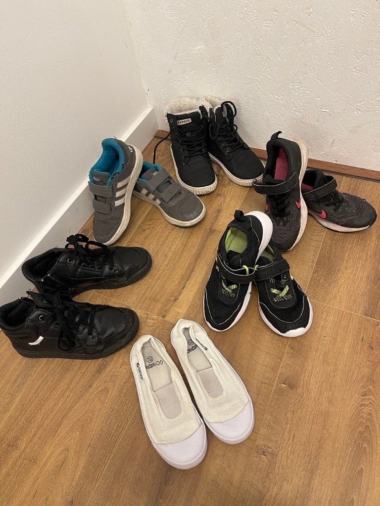 Schoenen maat 32 (6 paar-10€) JONGEN, Garçon, Enlèvement ou Envoi, Utilisé, Chaussures