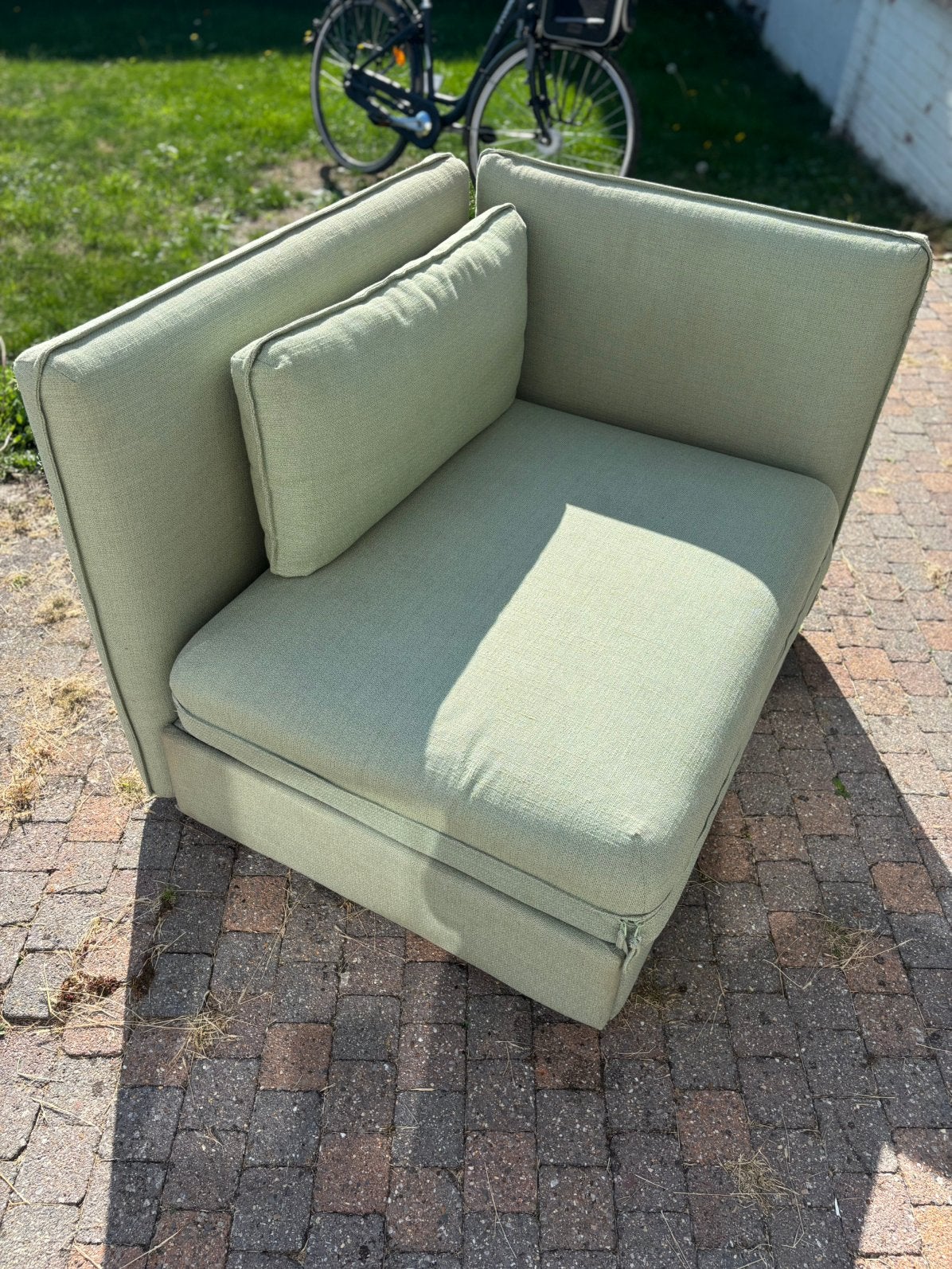 Canapé lit ikea Vallentuna fauteuil avec coussin, Enlèvement, Utilisé