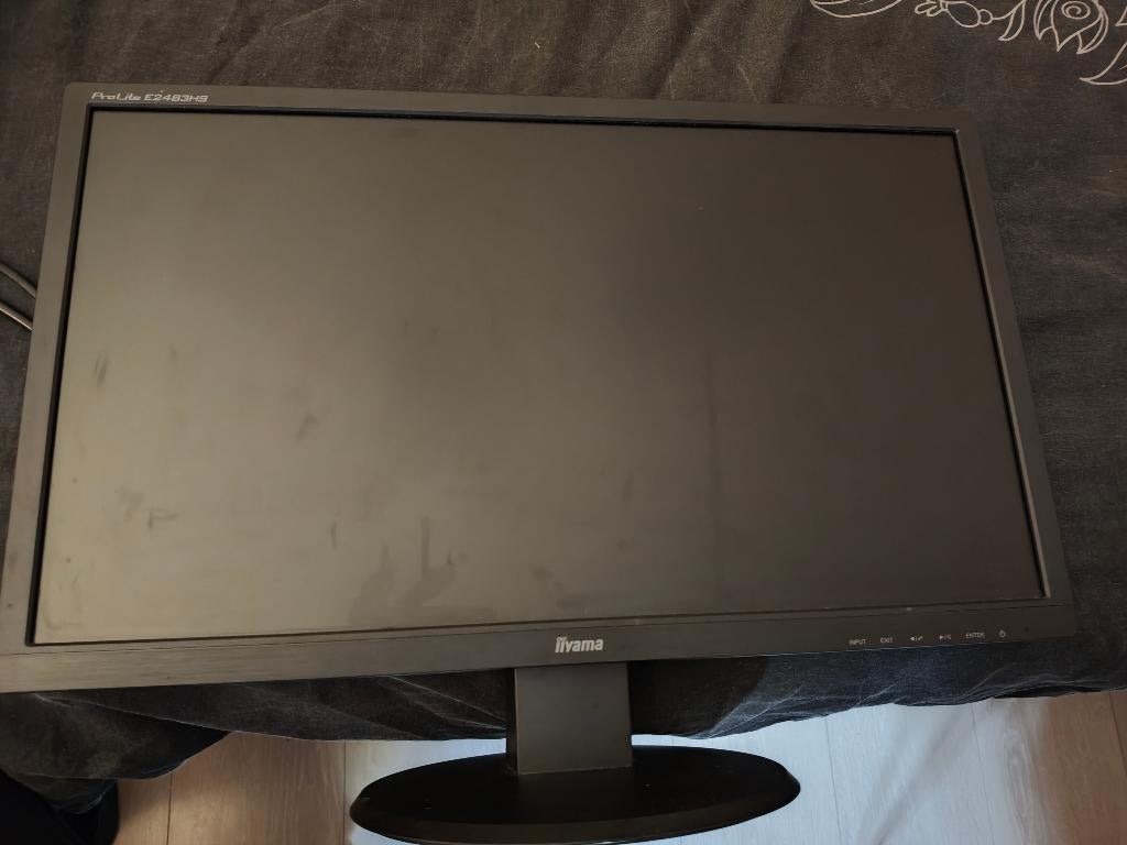 Ecran PC Iiyama ProLite E2483HS 24" FHD 1080p, Informatique & Logiciels, Moniteurs, HDMI, Iiyama, 1 à 2 ms, Full HD