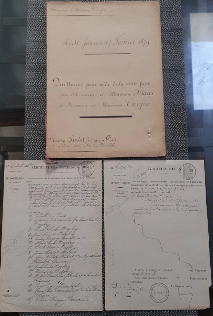 1879+B.H.J+Benjamin HAAS Jeune+historisch+zakhorloge, Overige merken, Zakhorloge, Ophalen of Verzenden, Goud