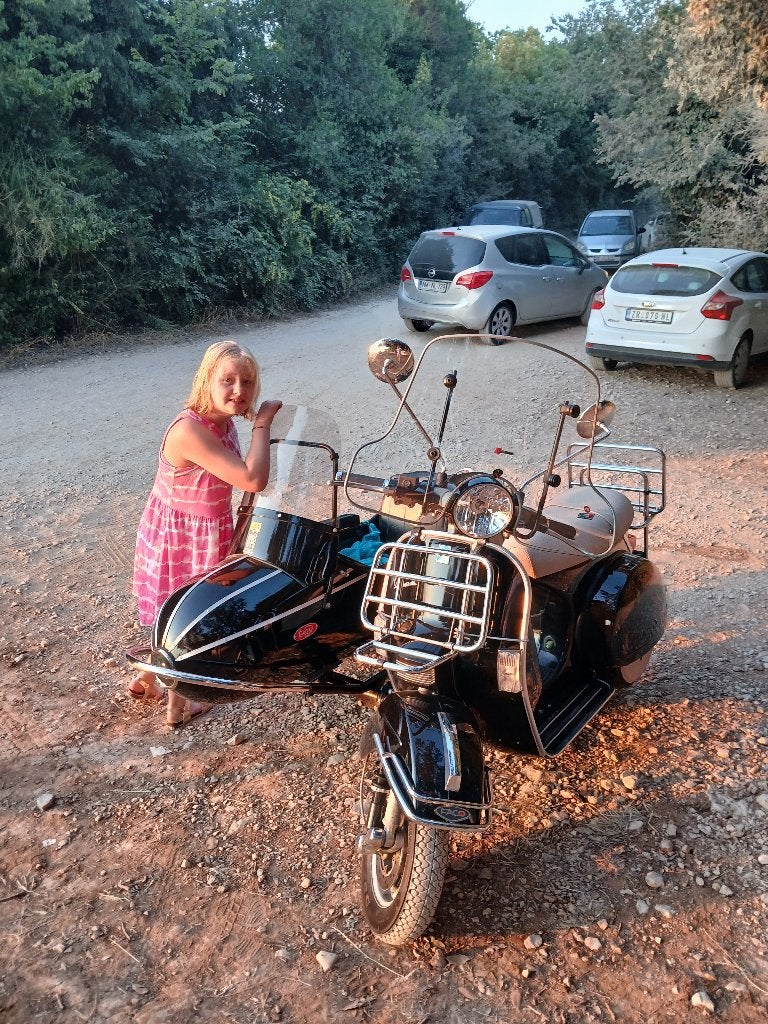 Vespa px 200 + side-car, Particulier