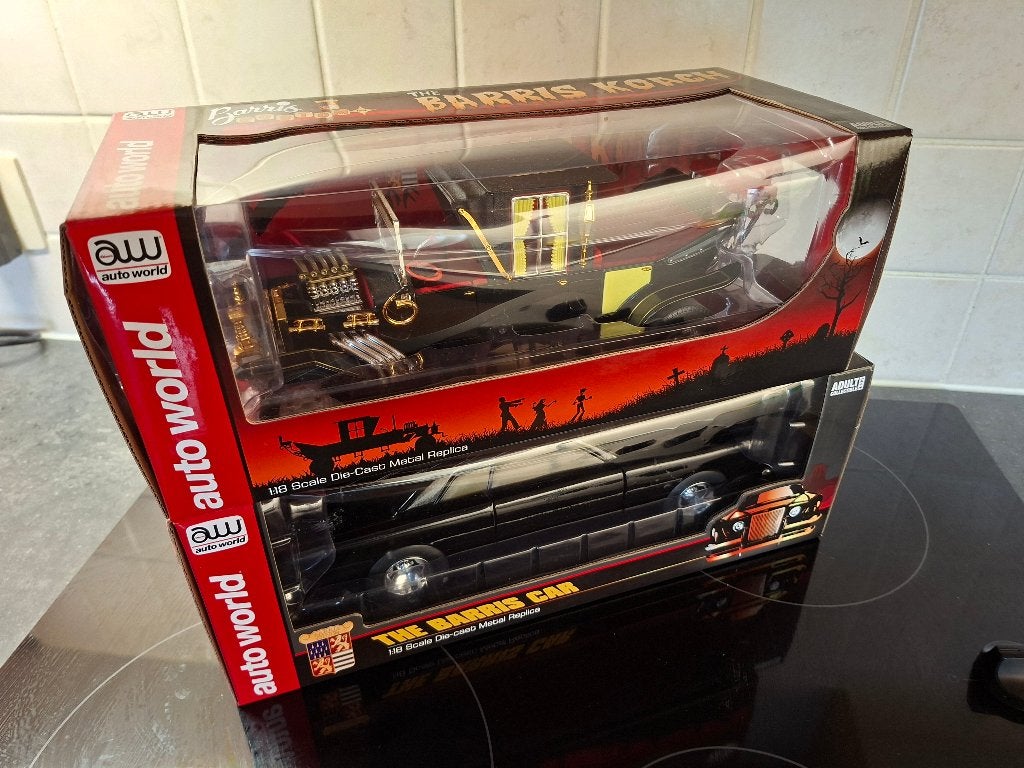The Barris Koach + The Barris Car 1:18, Ophalen, Zo goed als nieuw, Auto