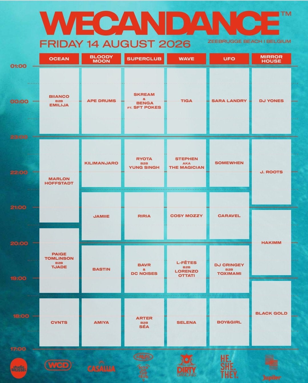2 dagtickets vrijdag 14 augustus wecandance 165 euro, Divers, Agendas, Enlèvement