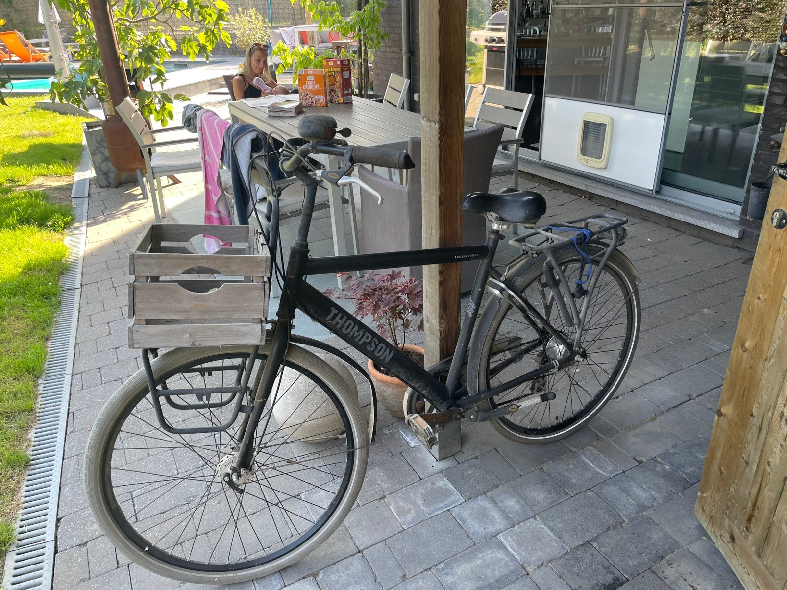 Fiets Thompson Urban Cruiser, Gebruikt, Velgrem, Versnellingen, 49 tot 53 cm