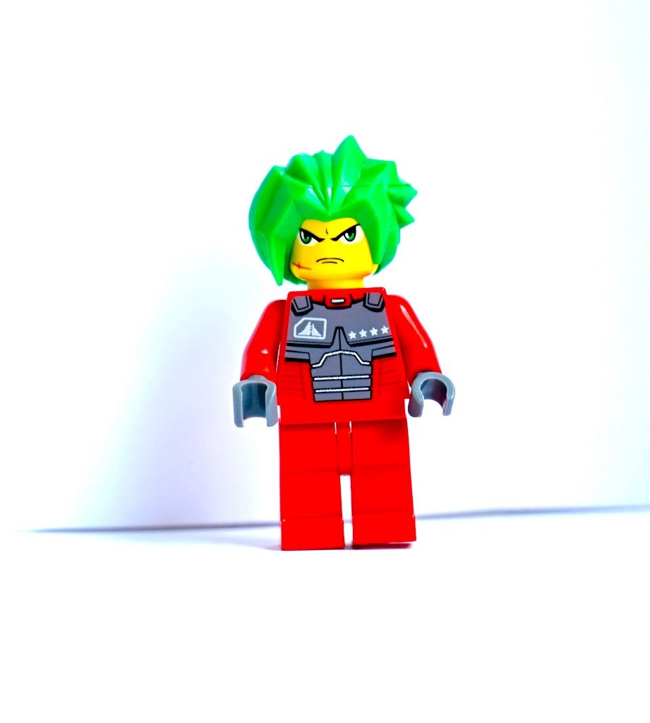 LEGO minifig Takeshi exoforce uitstekende staat, Kinderen en Baby's, Ophalen of Verzenden, Zo goed als nieuw, Minifiguur, Lego