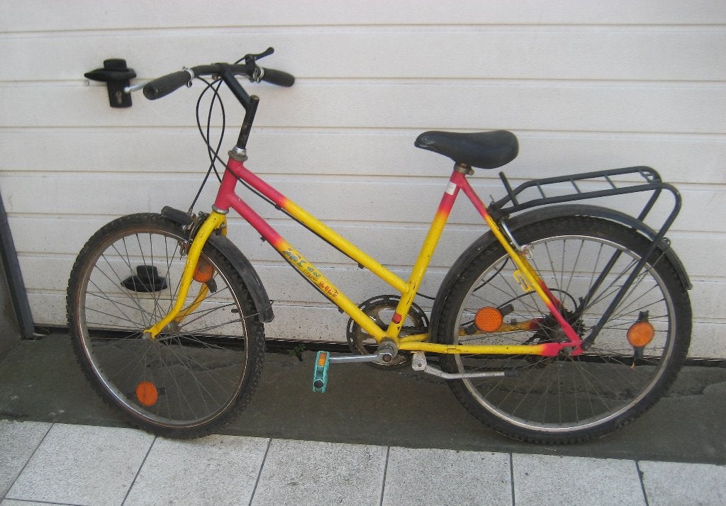 Kinderfiets, Ophalen, Gebruikt, Velgrem