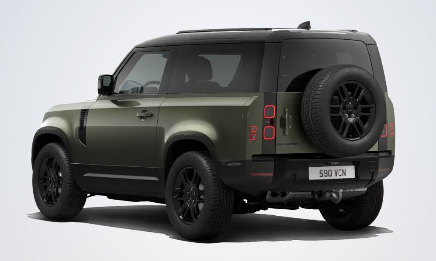 Land Rover Defender 90 D250 S (bj 2026, automaat), Auto's, Automaat, Zwart, 2996 cc, Leder