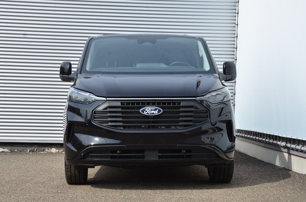 Ford Transit Custom- L2- Limited- Automaat- Nieuw- 38500+BTW, Automaat, Stof, Euro 6, Zwart