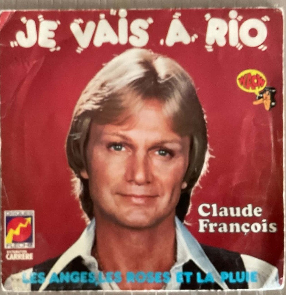Claude François "Je vais à Rio", CD & DVD, Enlèvement ou Envoi, 7 inch, Autres genres, Pochette photo