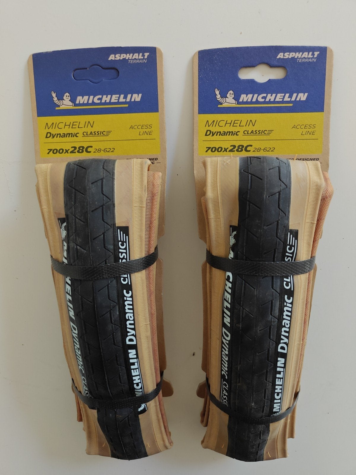 Fietsbanden Michelin Dynamic Classic 2 stuks, Fietsen en Brommers, Fietsonderdelen, Ophalen, Nieuw, Band, Michelin
