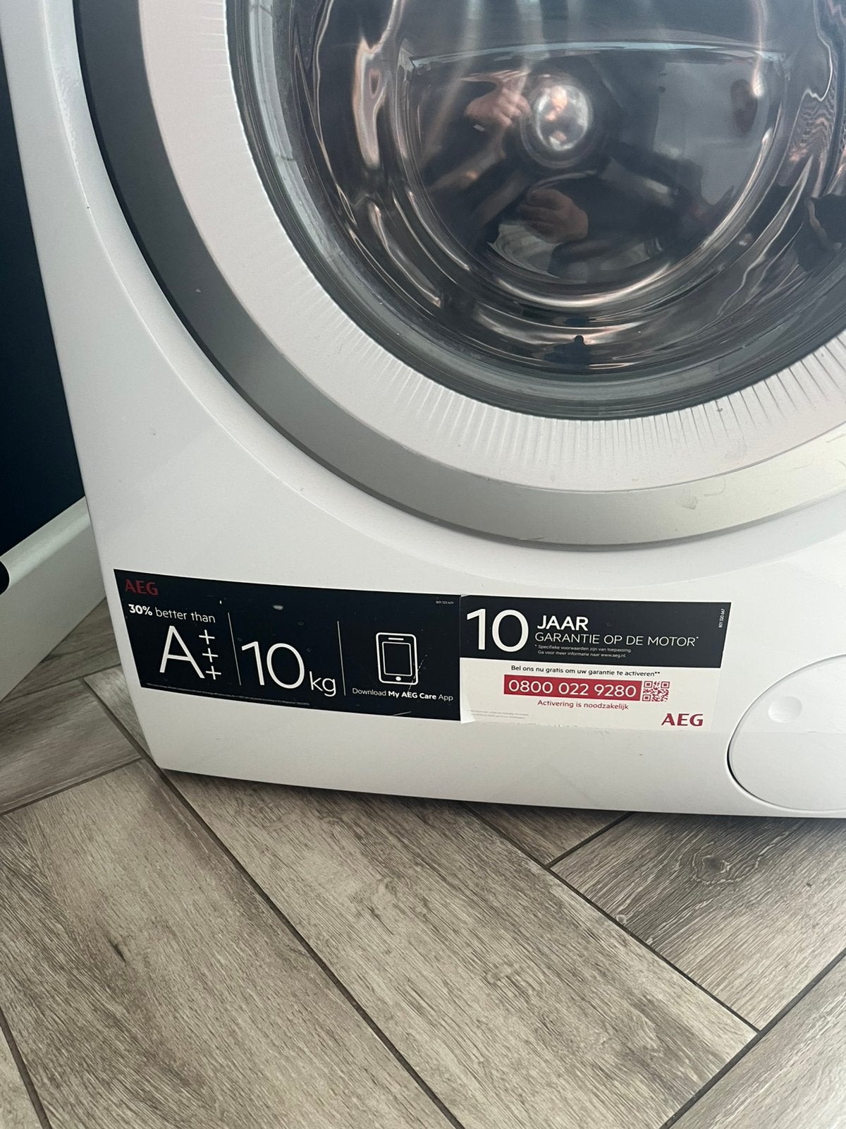 Lavamat Prosense AEG 10 KG série 6000, Enlèvement, Comme neuf, Chargeur frontal, Classe énergétique A ou plus économe