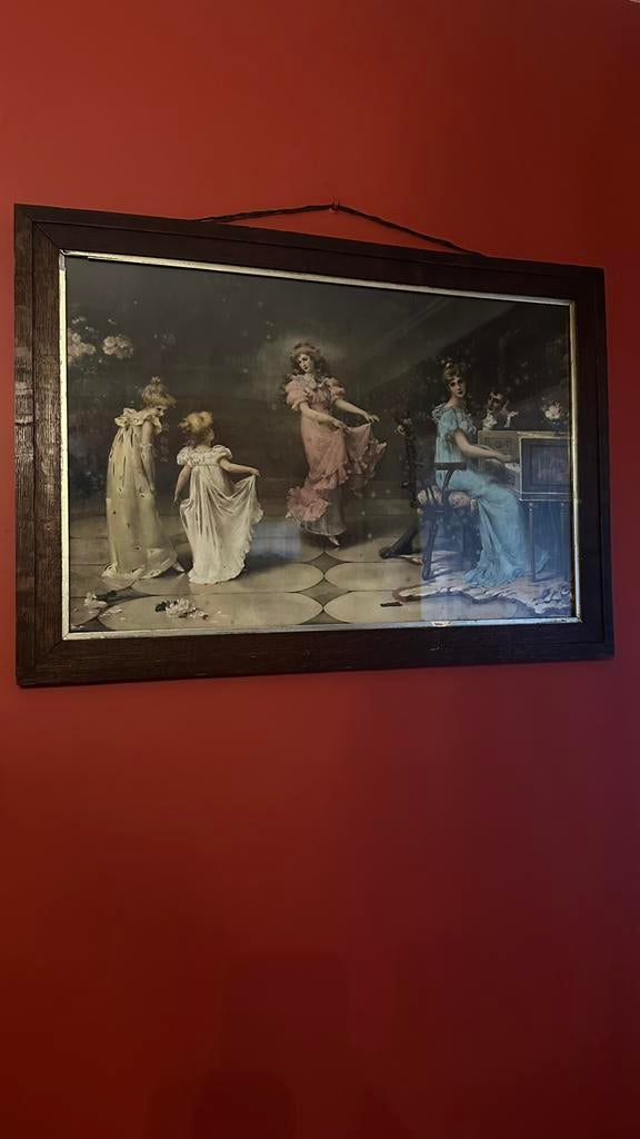 Tableau intitulé « Quand le cœur est jeune »., Enlèvement