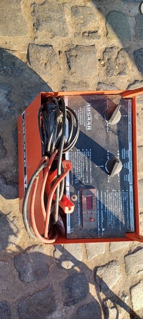 Starthulp/chargeur, Enlèvement, Utilisé