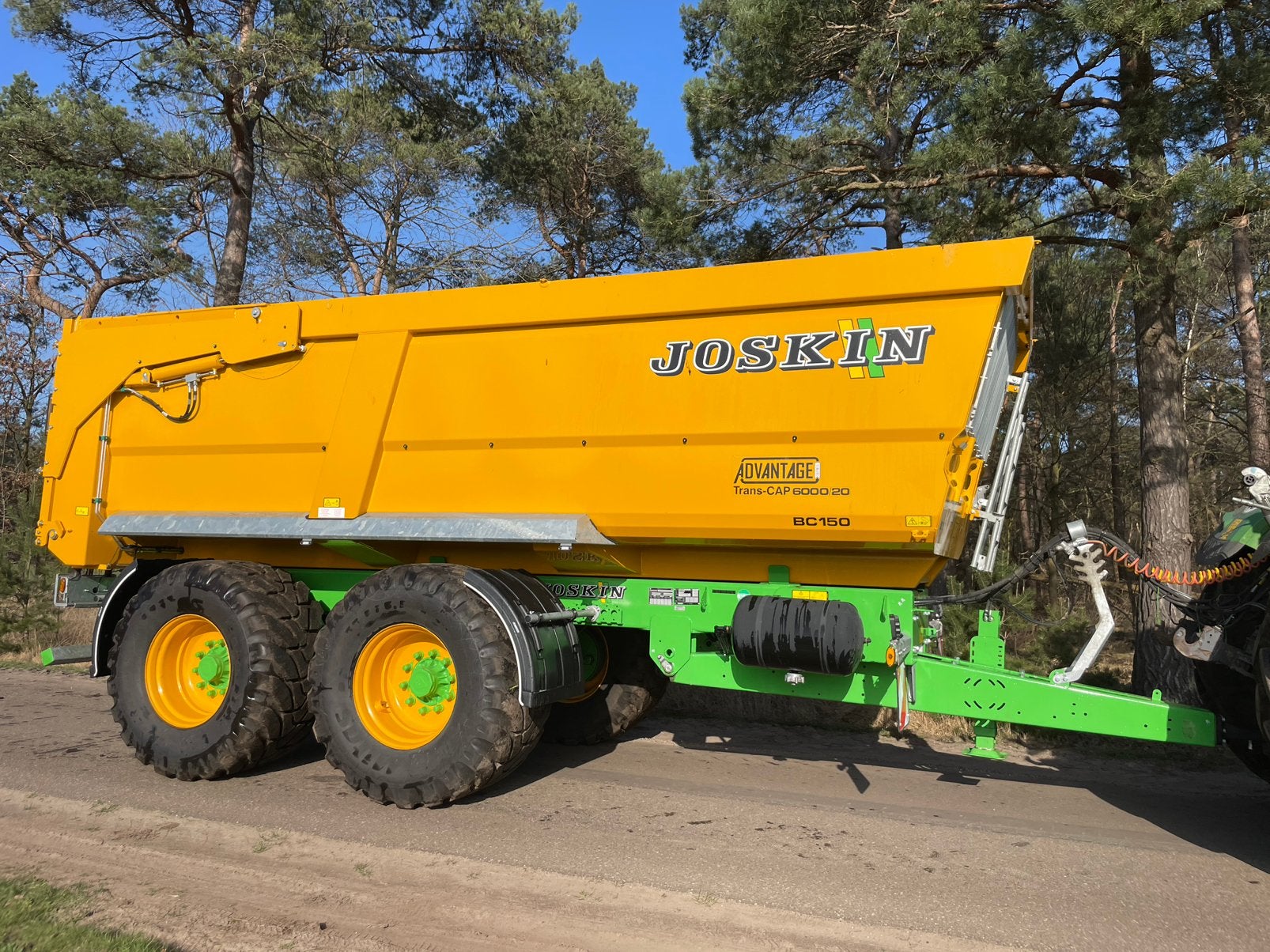 Joskin kipper, Zakelijke goederen, Ophalen, Transport