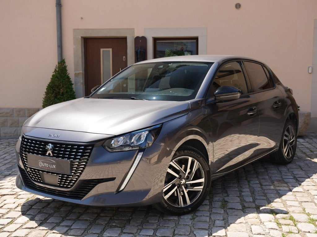 Peugeot 208 1.2 PureTech 100 S&S Allure Pack/Camera/Keyless, Argent ou Gris, Achat, Euro 6, Entreprise