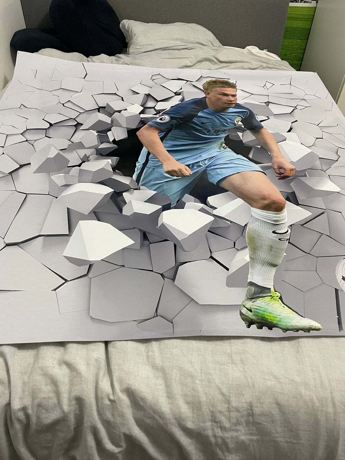 Grote poster kevin Debruyne, Vacatures