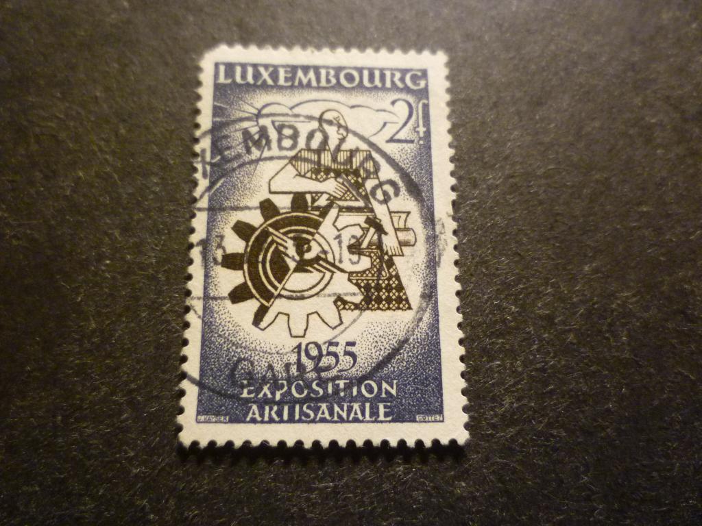 Luxemburg/Luxembourg 1955 Mi 535(o) Gestempeld/Oblitéré, Envoi, Luxembourg
