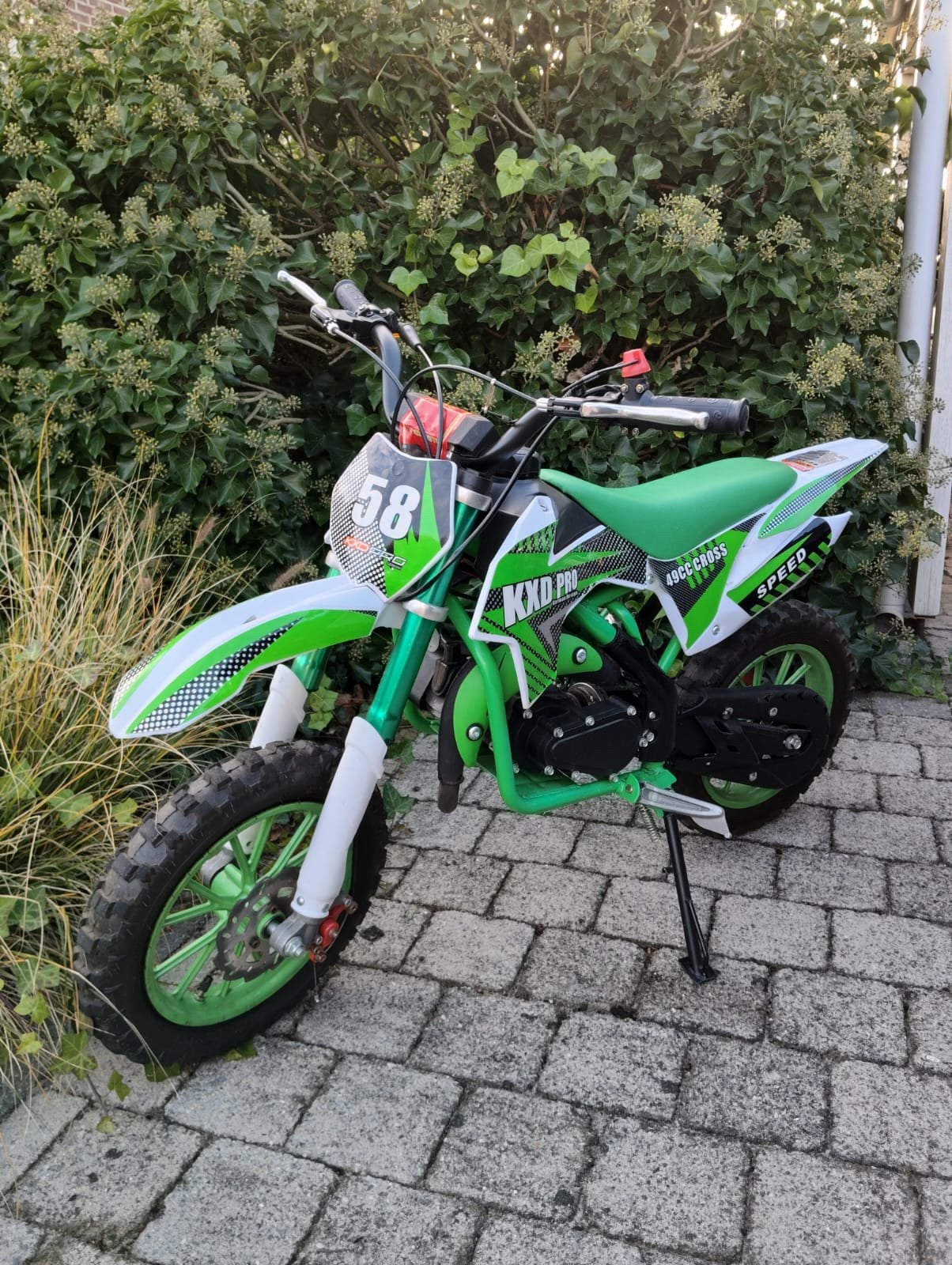 Pitbike pocketbike cross 49cc, Fietsen en Brommers, Ophalen, Zo goed als nieuw, Pitbike