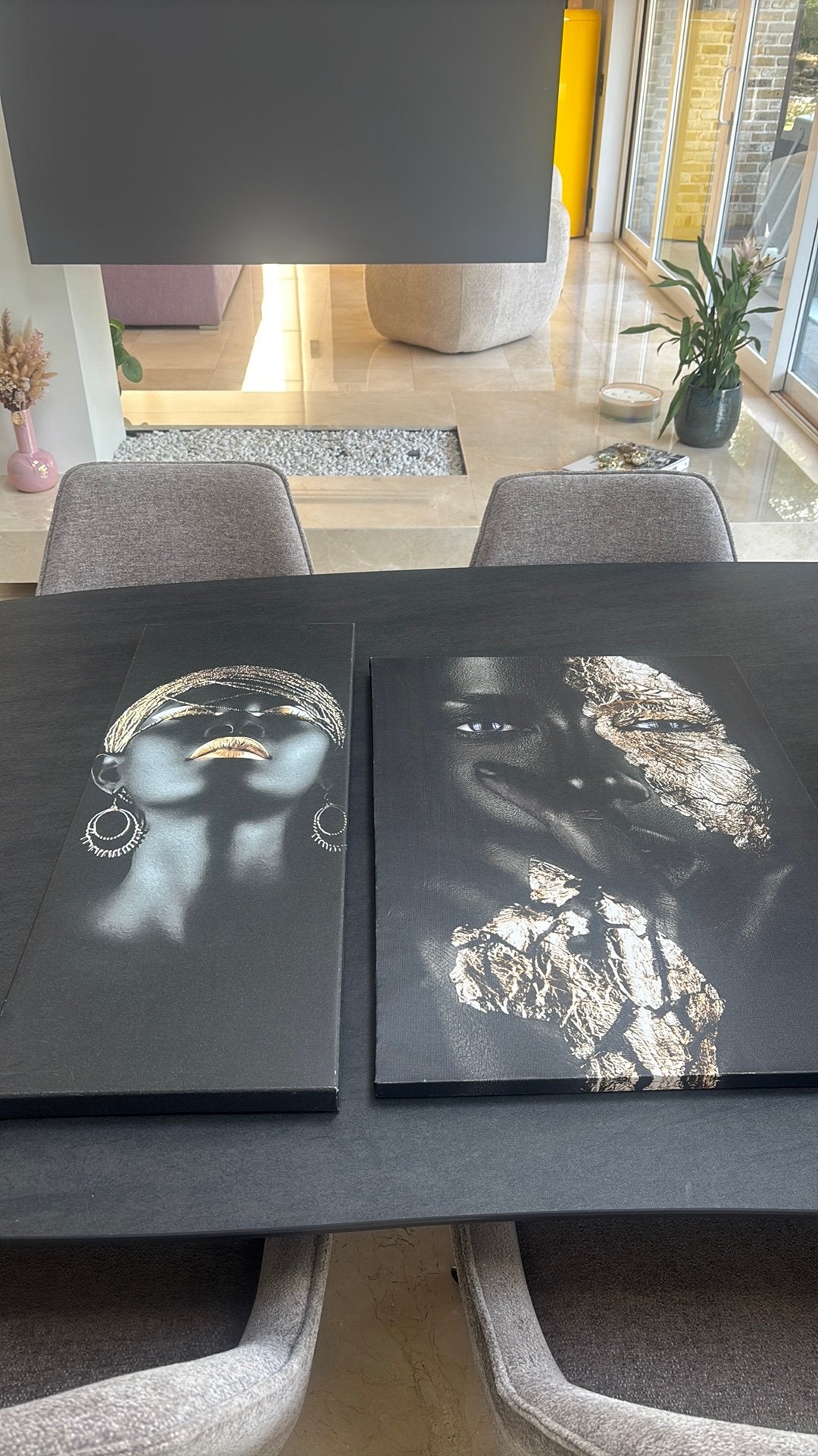 Canvas set, Ophalen, 50 – 75, Gebruikt, Print