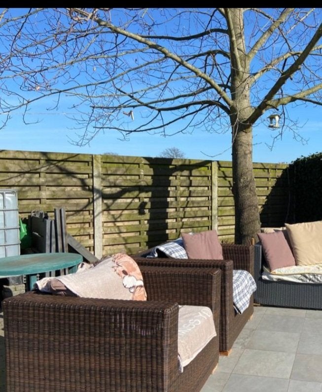 Lounche, Tuin en Terras, Kunststof, Gebruikt, Loungeset, Stoel