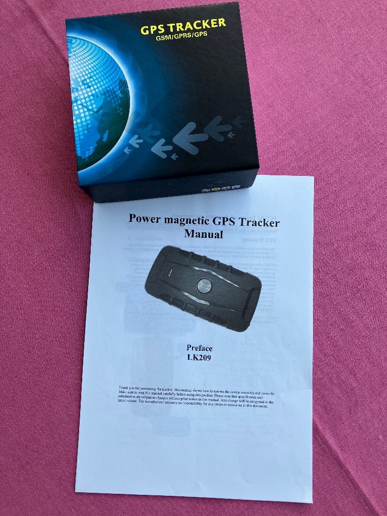GPS -Tracker, Ophalen, Zo goed als nieuw
