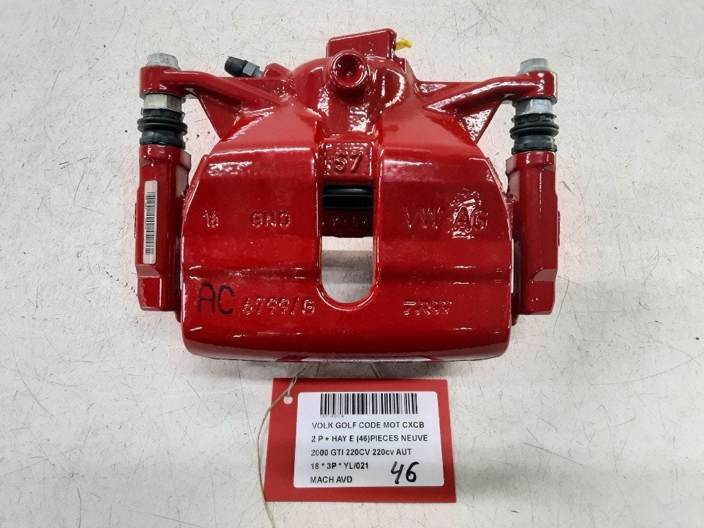 ETRIER DE FREIN AVANT DROIT Golf VII (AUA) (5Q0106DR), Autos : Pièces & Accessoires, Volkswagen, Volkswagen AG, Utilisé, Kundenbetreuung@volkswagen.de