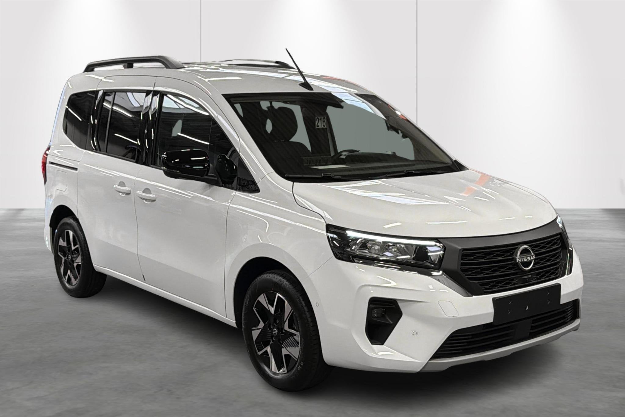 Nissan Townstar L1H1 DIG-T 130 AT Tekna 5 jaar garantie, air, Auto's, 4 cilinders, Wit, 131 pk, 1475 kg