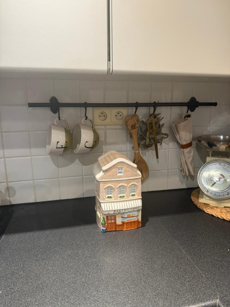 Vintage koekjespot, Bakery - Estoto 50 'jaren 50, Ophalen of Verzenden