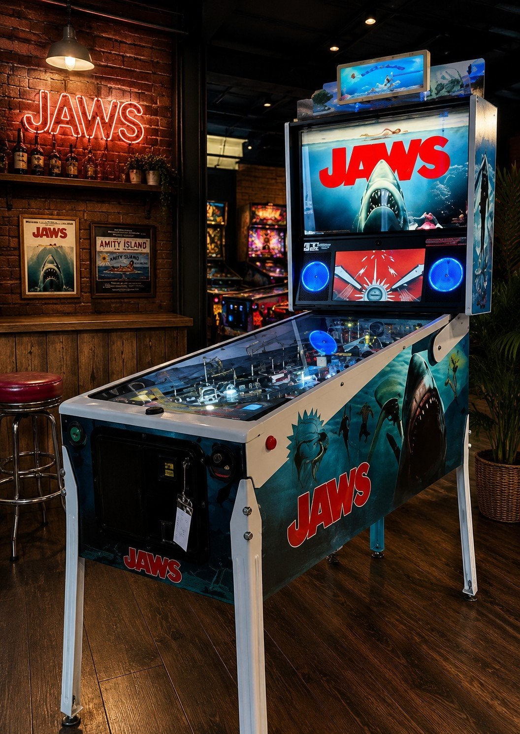 GEZOCHT flipperkast Jaws LE, Ophalen, Flipperkast