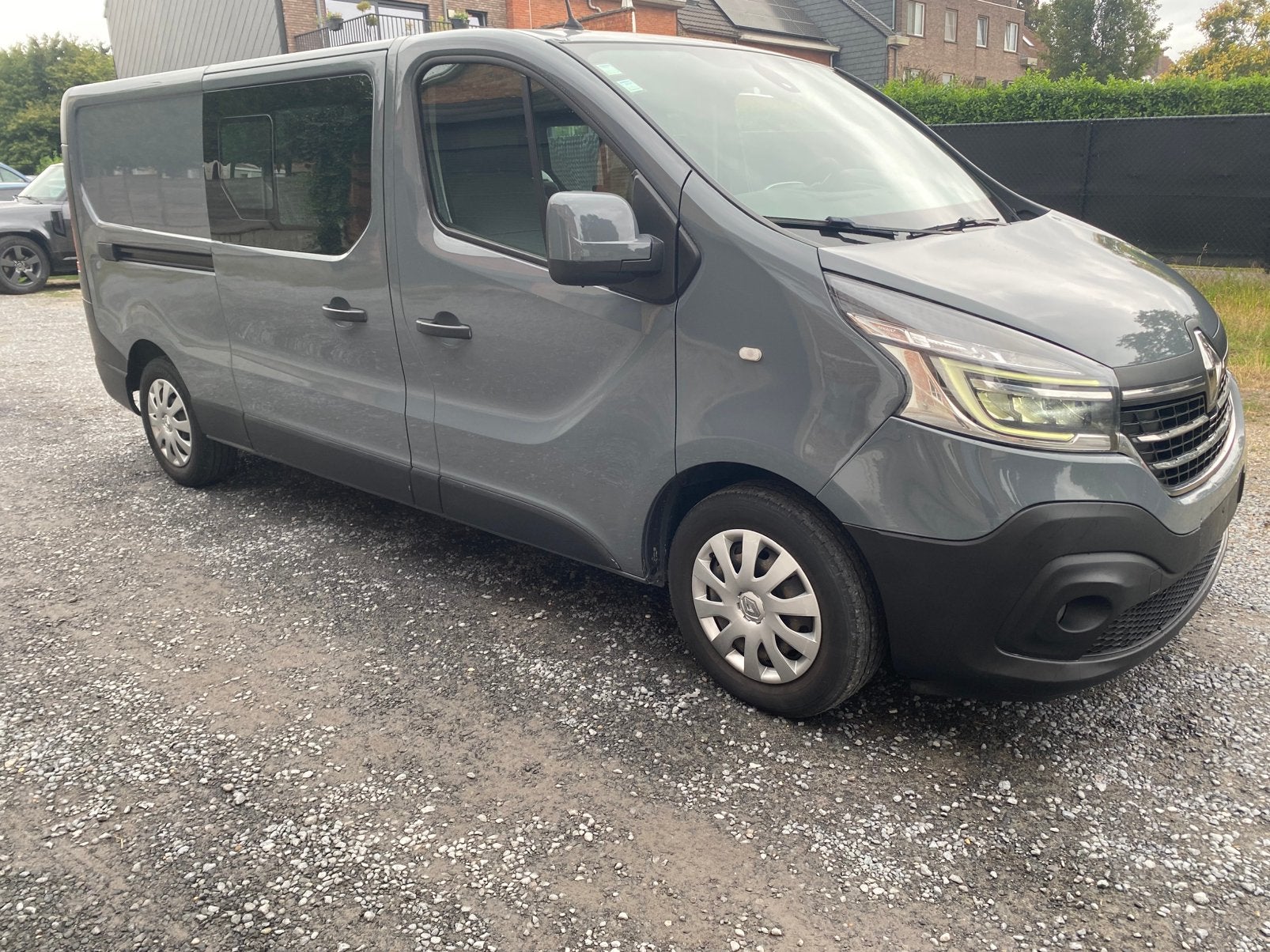 Renault Trafic Dub Cabine 2.0d, Autos, Argent ou Gris, Achat, Euro 6, Entreprise