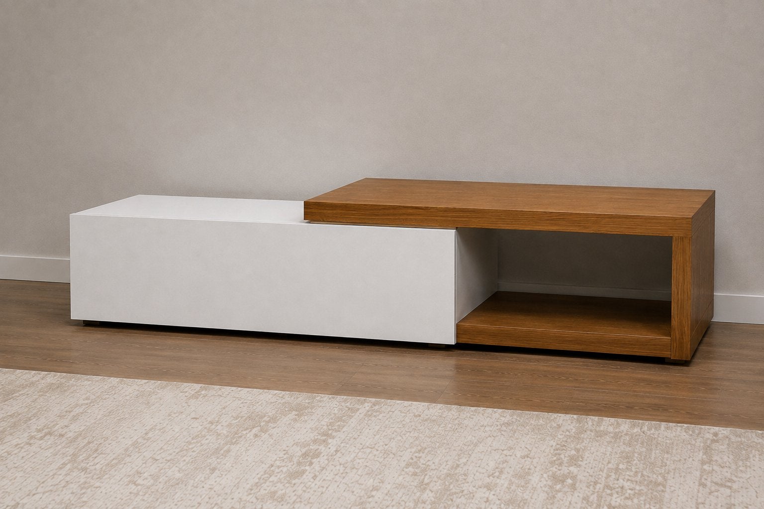 Natuzzi Italia Novecento – design TV-meubel / wandkast, Ophalen, Zo goed als nieuw, 200 cm of meer, Minder dan 100 cm