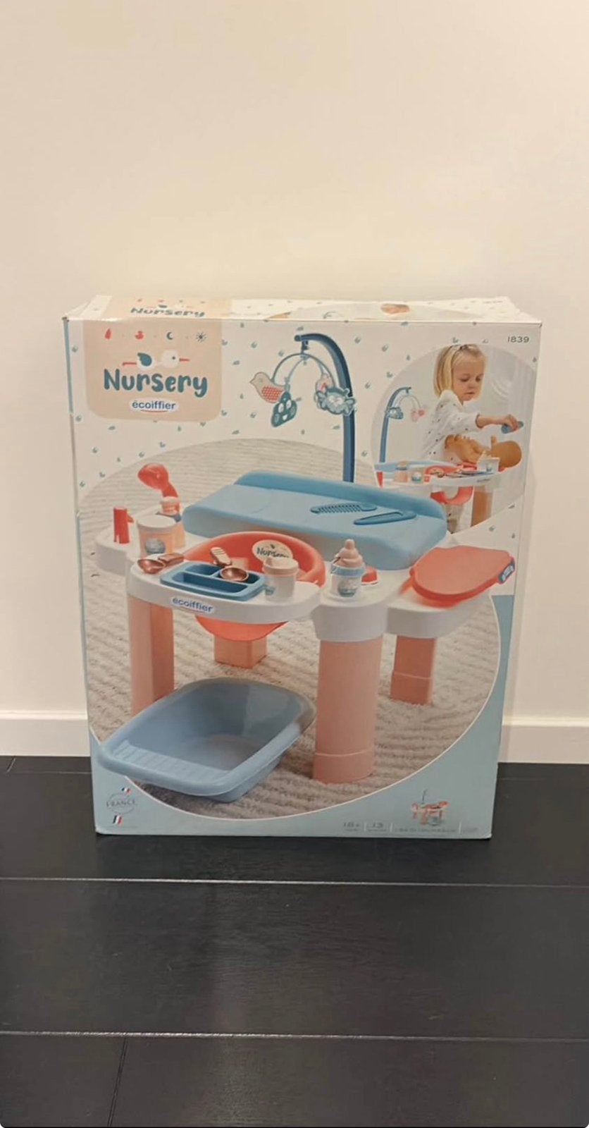 Ecoiffier nursery set verschoontafel, Kinderen en Baby's, Ophalen, Nieuw