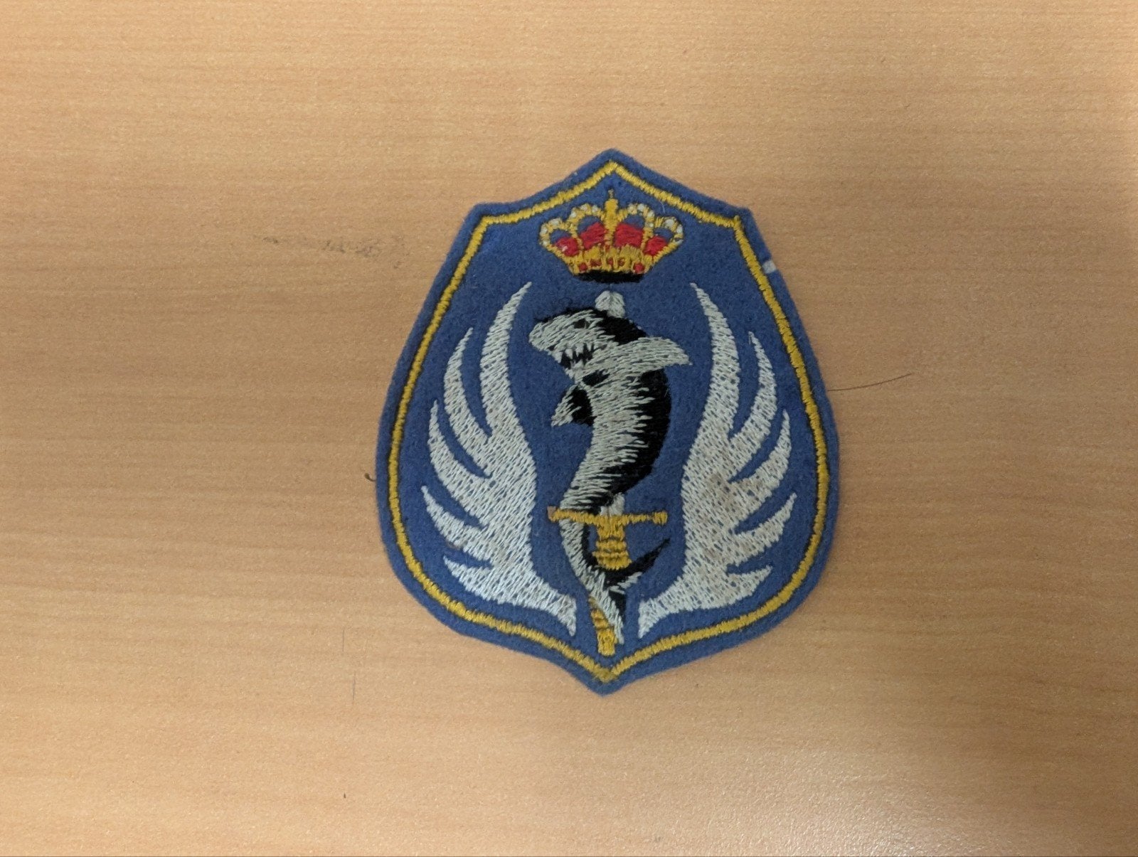 écusson de l'armée de l'air belge, Enlèvement ou Envoi, Armée de l'air, Emblème ou Badge