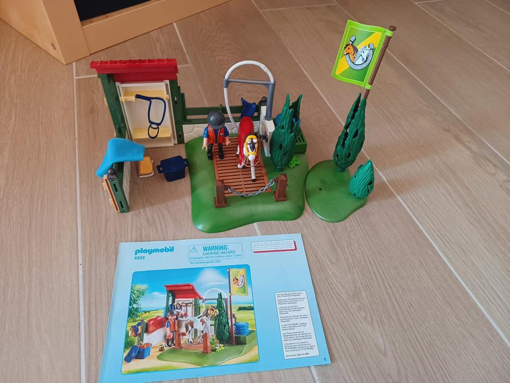 Playmobil paardenstal, Ophalen, Zo goed als nieuw