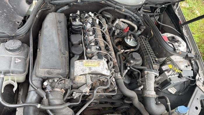 Motor van een Mercedes C-Klasse, Gebruikt, -, Ophalen of Verzenden, -