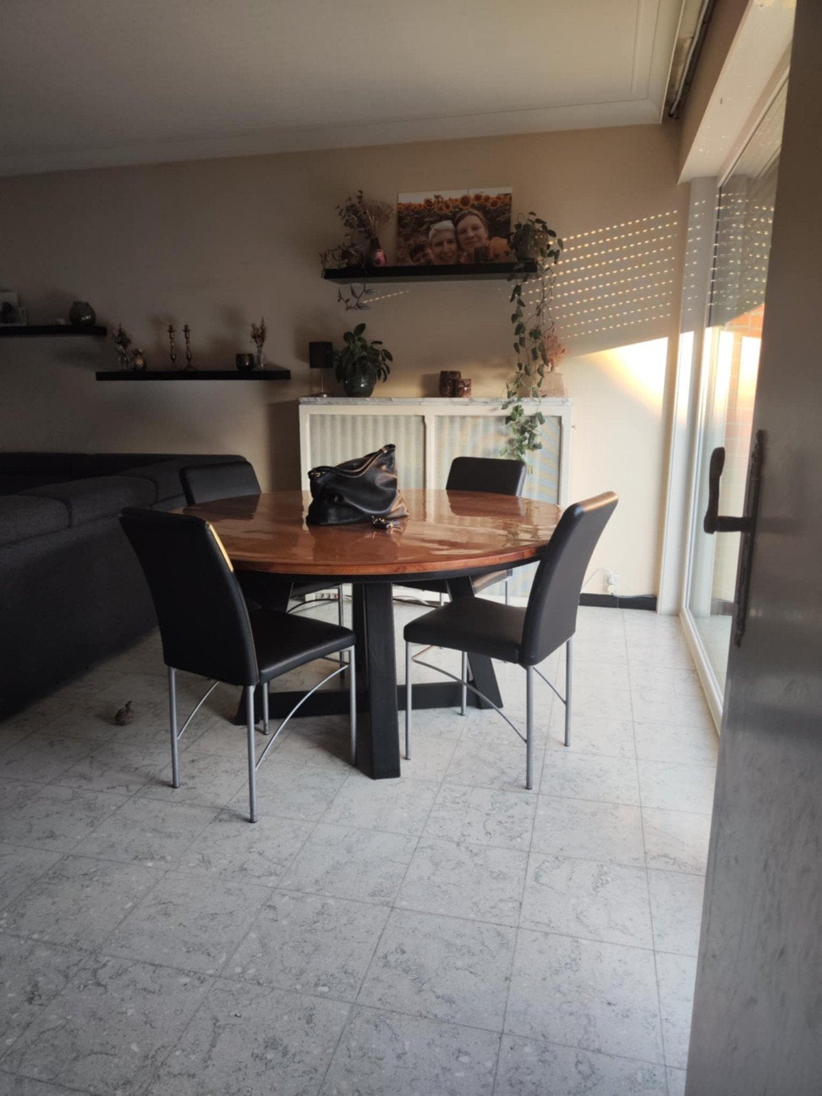 ronde tafel, Huis en Inrichting, Tafels | Eettafels, Ophalen, Rond